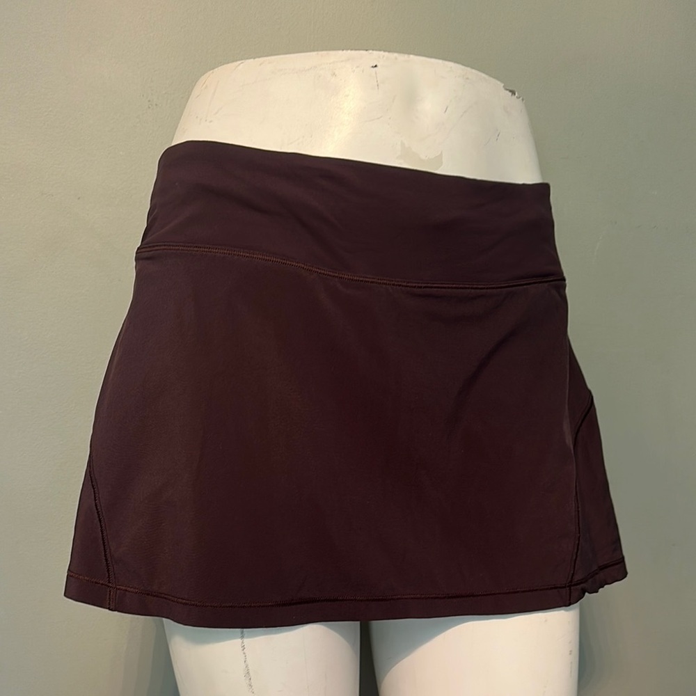 lululemon Women's Dark Purple Skort - Picture 2 of 3